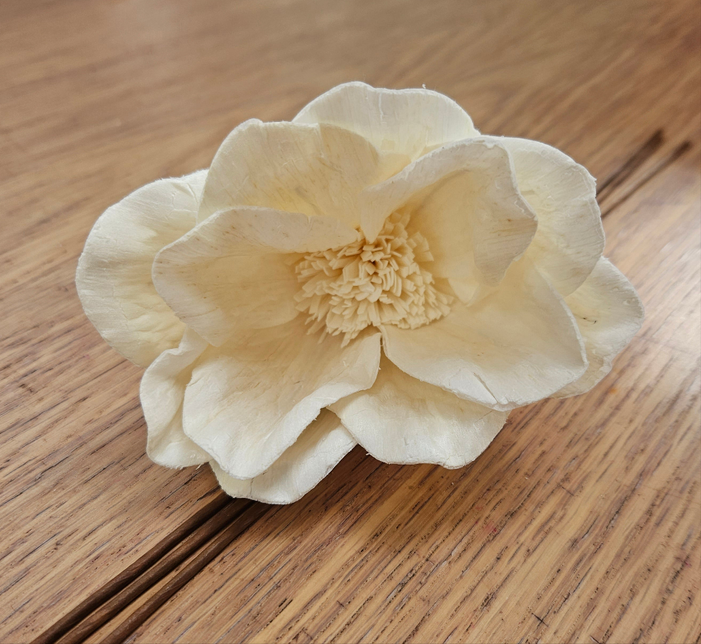 Handmade Flowers - Sola Flower - Large White Magnolia 10cm