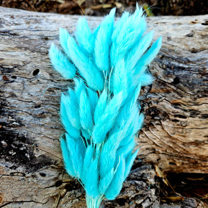 Bunny Tails/Pussy Tails - Pastel Turquoise Blue