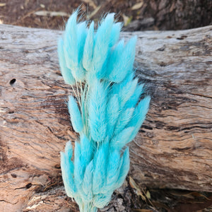 Bunny Tails/Pussy Tails - Pastel Turquoise Blue