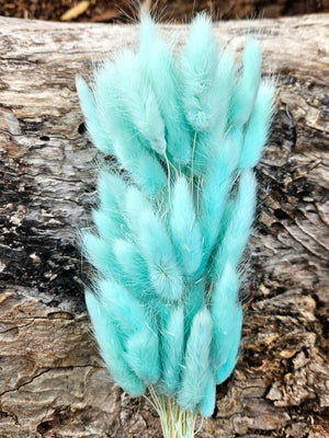 Bunny Tails/Pussy Tails - Pastel Turquoise Green